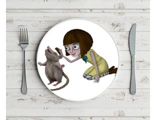 Купить атрибутику Фрэн Боу, Fran Bow - тарелки Фрэн Боу, Fran Bow в ...