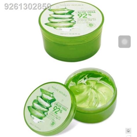 Nature Republic AloeVera 92 Soothing Gel 300g Ml GOOD QUALITY Face