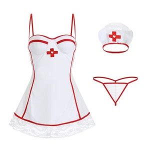 Sexy Nurse Costume Exotic Roleplay And Erotic Lingerie Collection Etsy