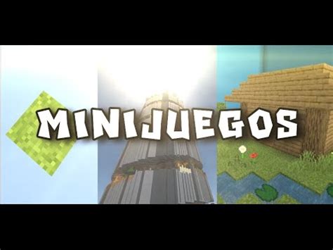 TOP 3 MEJORES MINIJUEGOS PARA JUGAR CON TUS AMIGOS MINECRAFT PE