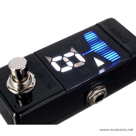 Korg Pitchblack X Mini Chromatic Pedal Tuner Music Arms