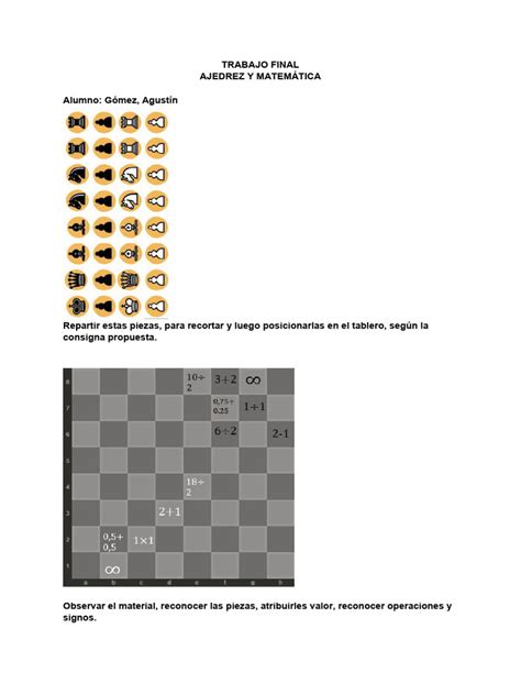 Ajedrez Y Matematica Pdf