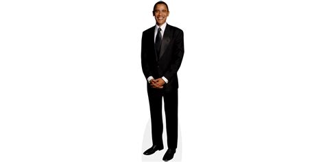 Barack Obama Suit Cardboard Cutout Celebrity Cutouts