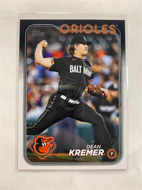 Dean Kremer 2024 Topps Series 1 Baltimore Orioles 336 Card EBay