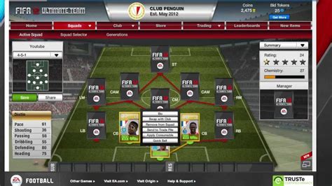 Fifa Squad Builder Hybrid Team Youtube