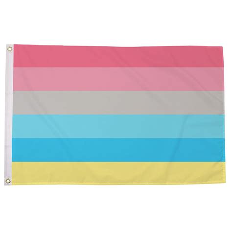 Genderflux Pride Flag 5ft X 3ft Premium Uk