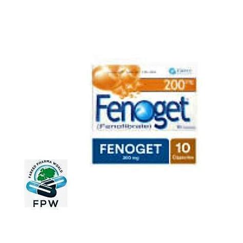 Fenoget 200mg Capsules Fenofibrate Uses Fareed Pharma World