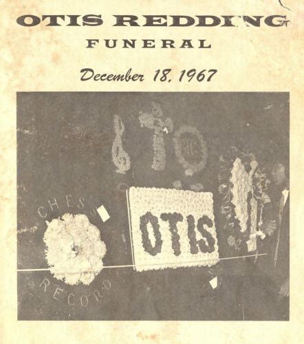 Otis Redding Casket