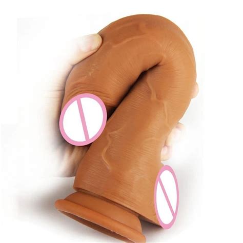 Cm Thick Dick Real Penis Realistic Dildo Big Cock Silicone Women Adult Sex Eur