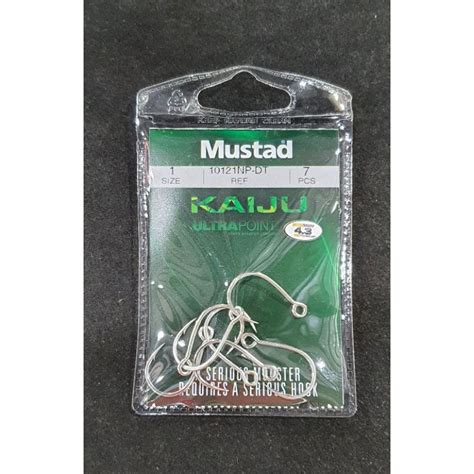 Mustad Kaiju Inline Hook Np Dt Shopee Malaysia