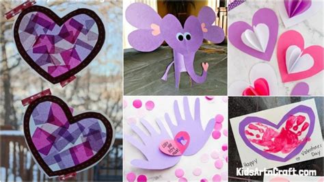 Purple Heart Craft Ideas Kids Art And Craft