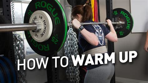 How To Warm Up For Barbell Training In 2020 Barbell Workout Workout Challenge Warmup