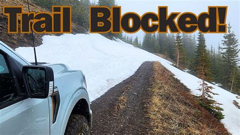 Avalanche Blocking The Trail Off Road Ford Tremor F 150 YouTube