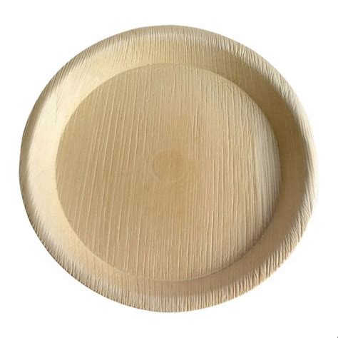 Inch Round Areca Leaf Plates At Rs Piece Pakku Mattai Plate In