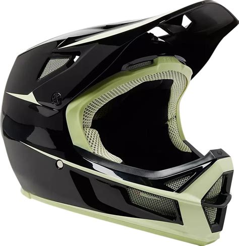 Kask Rowerowy Full Face Fox Rampage Comp Stohn Mips Czarny Zielony