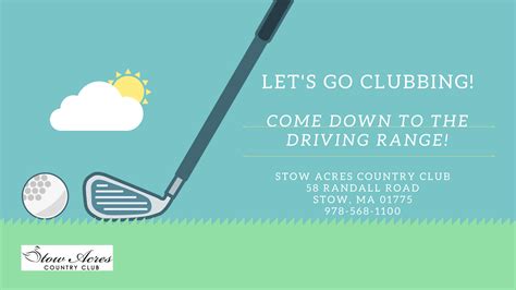 Driving Range | Stow Acres Country Club