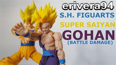 S H Figuarts Super Saiyan Teen Gohan Figure Review Battle Damage