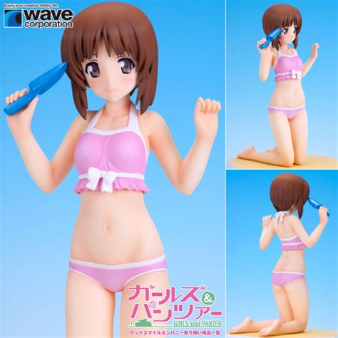 Figure ฟิกเกอร์ งานแท้ 100 Wave จากการ์ตูนเรื่อง Girls Und Panzer สาว