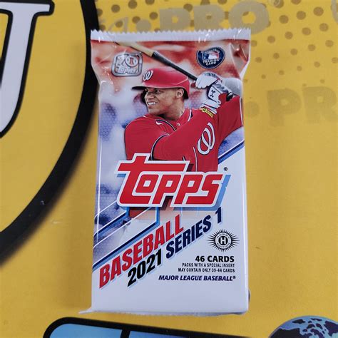 2021 Topps Series 1 Baseball Jumbo Pack Scj