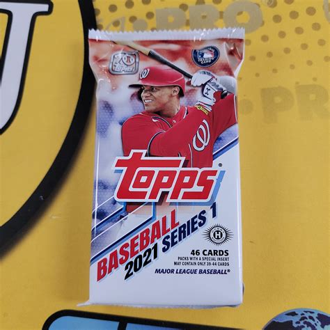 2021 Topps Series 1 Baseball Jumbo Pack Scj