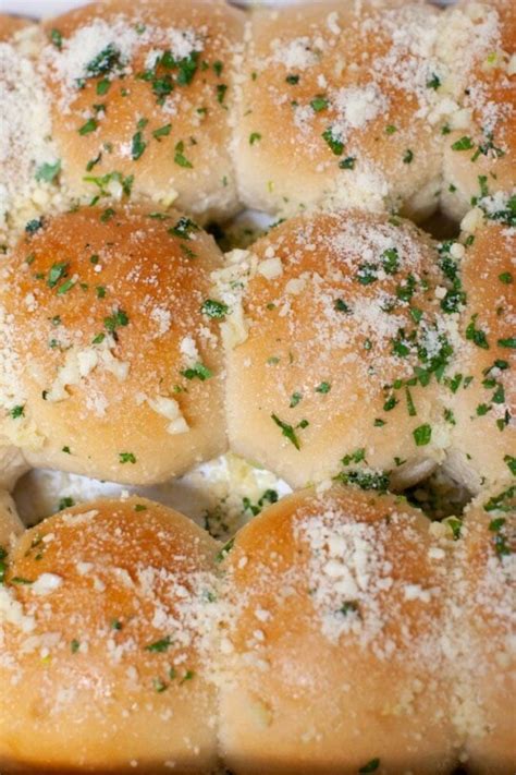 Easy Parmesan Garlic Rolls The Little Kitchen