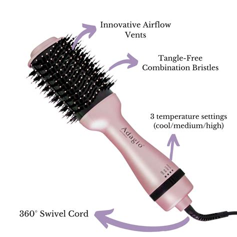 Buy Adagio California Blowout Brush In Hot Air Brush Styler And