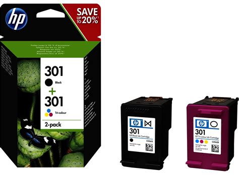 Hp Pack De Cartouches D Encre Noir Trois Couleurs Authentiques