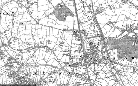 Old Maps of Langley Mill, Derbyshire - Francis Frith