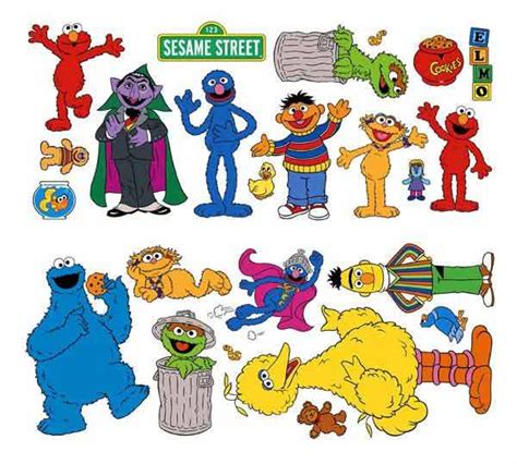 Sesame Street Clip Art N51 Free Image Download