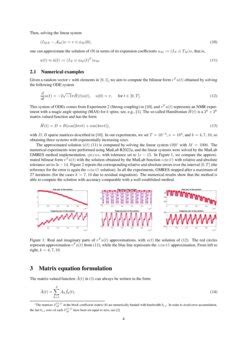 A New Matrix Equation Expression For The Solution Of Non Autonomous