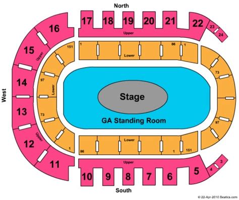 Odyssey Arena Tickets In Belfast Odyssey Arena Seating Charts Events