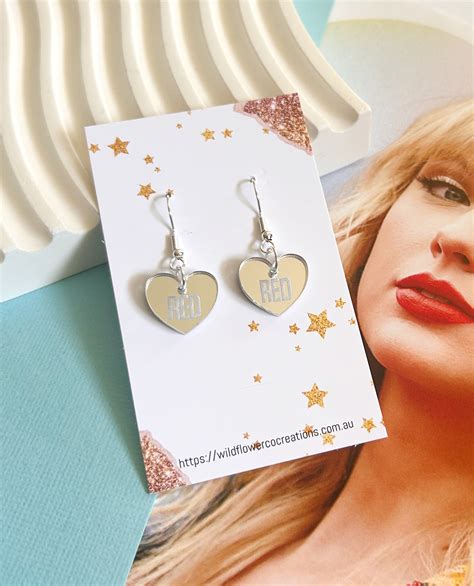 Eras Tours Statement Hoops Eras Tour Earrings Swiftie Earrings