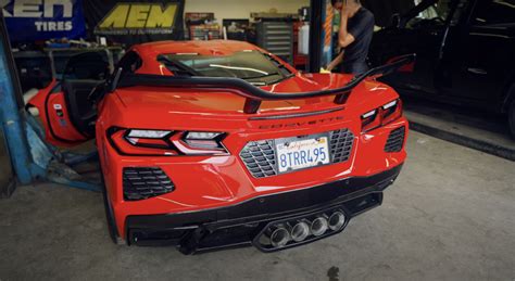 How To Give Your C8 Stingray A Center Exit Exhaust Corvetteforum