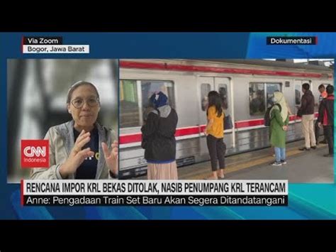 Impor Krl Bekas Ditolak Pt Kci Ini Kebutuhan Mendesak Pasti Akan