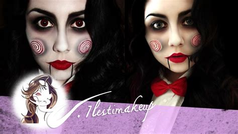 Maquillaje Halloween Chica Pelicula Saw Allison Kerry Youtube