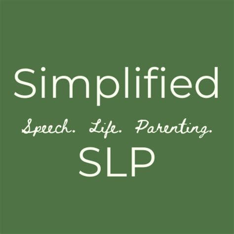 Simplified Slp Teaching Resources Teachers Pay Teachers