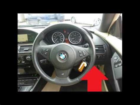 BMW E63 E64 6 Series Diagnostic OBD2 Port Location Video YouTube