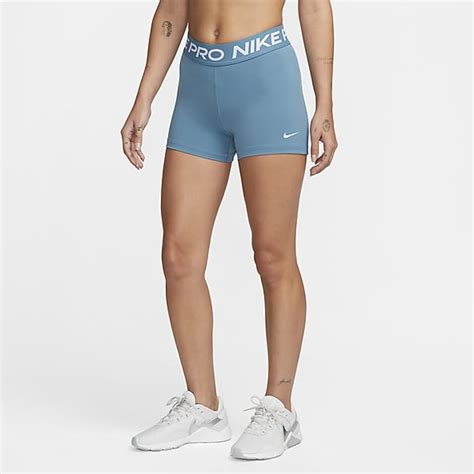 Women S Nike Pro Blue Shorts Nike GB