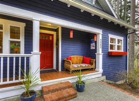 7 No Fail Exterior Paint Colors House Exterior Blue House Paint