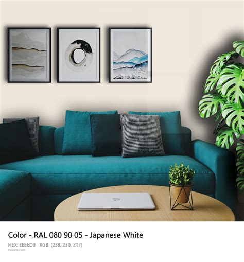 About RAL 080 90 05 Japanese White Color Color Codes Similar