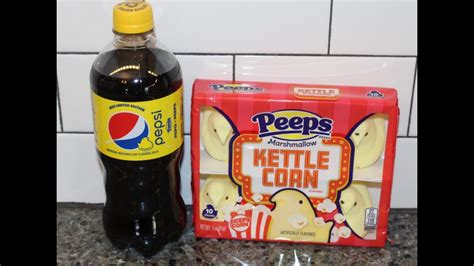 Limited Edition Peeps Pepsi Kettle Corn Marshmallow Peeps Review