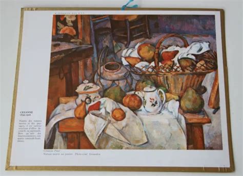 Calendrier Almanach Ptt Illustr Cezanne Carte Pyr N Es Orientales