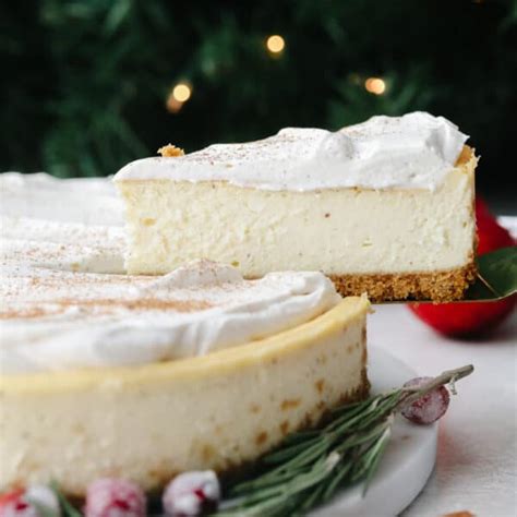 Classic Eggnog Cheesecake Recipe The Recipe Critic