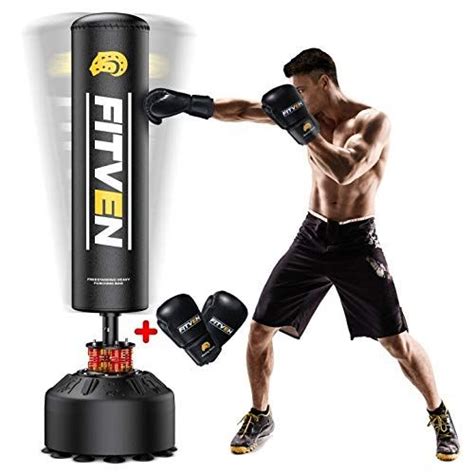 Boxing And Mma Equipment Rdx Punching Bob Free Standing Heavy Bag Boxing Mma Sparring Training