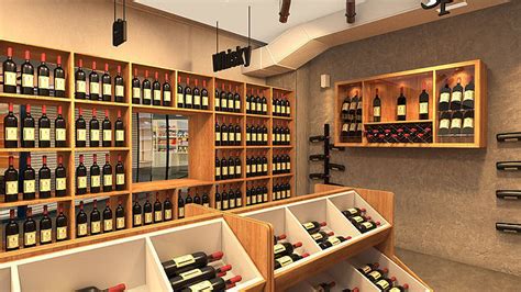 Liquor Store Design 3D model | CGTrader