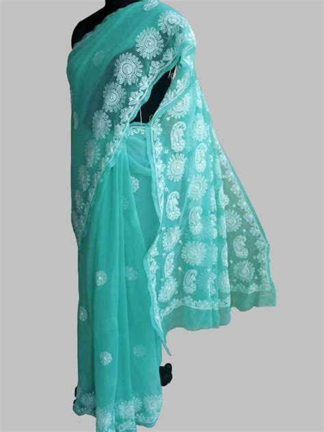 Fardi Mukaish Embroidery White Georgette Dupatta
