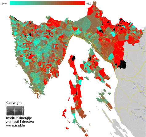 Dobna Struktura Hrvatskih Op Ina I Gradova Science And Society