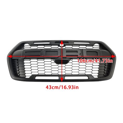 2019 Onwards Ford Transit Mk8 Trail Raptor Style Front Bumper Grille 2 Jcarpart