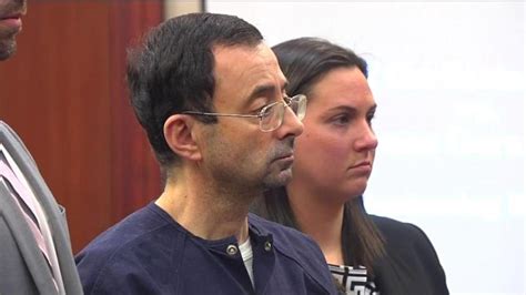 Disgraced U S Gymnastics Team Doctor Larry Nassar Sentenced Up To 175