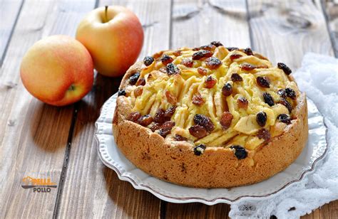 Torta Di Mele E Uvetta Semplicissima E Golosa Pelle Di Pollo